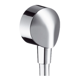 Шланговое подсоединение Hansgrohe FixFit (цвет - хром) (27458000) фото 1 Aquada.com.ua