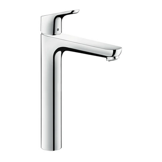 HANSGROHE Смеситель для раковины 230 однорычажный, со сливным гарнитуром, хром Focus (31531000) фото 1 Aquada.com.ua