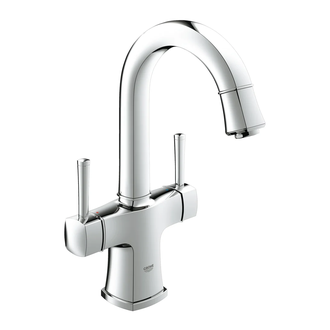 Grohe Grandera Смеситель для раковины, с двумя рукоятками L-Size (21107000) фото 1 Aquada.com.ua