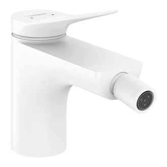 Смеситель для биде Hansgrohe Vivenis (цвет - белый матовый), с донным клапаном (75200700) фото 1 Aquada.com.ua