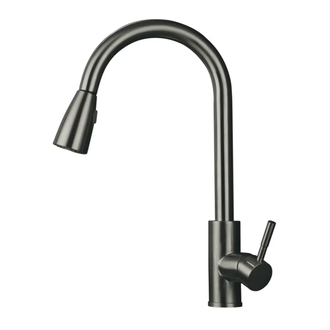 Mixxus SUS-014-B Змішувач для кухні, графіт (MI6564)