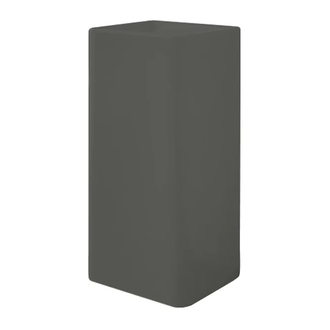 Nic-Design Умивальник окремо стоячі Nic Design Semplice 40х40х85 см без переливу, зі зливом в стіну, Argilla матовий (001372052)