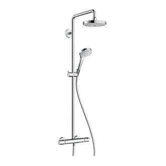 Hansgrohe Croma Select S 180 Душова система, хром/білий (27254400)