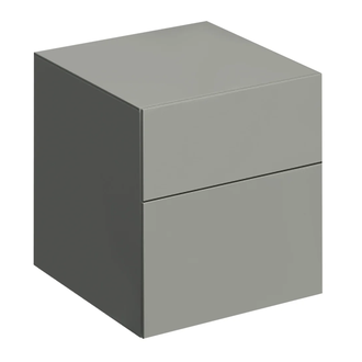 Шкафчик Geberit Xeno², с двумя выдвижными ящиками 450 х 462 см, серый матовый (500.504.00.1) фото 1 Aquada.com.ua
