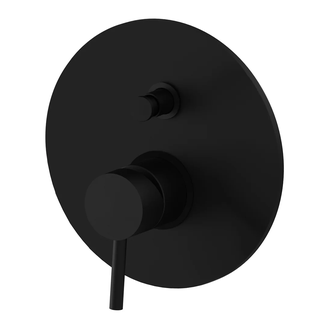 Смеситель для ванны/душа Paffoni Light (цвет - чёрный матовый) (LIG015NO) фото 1 Aquada.com.ua