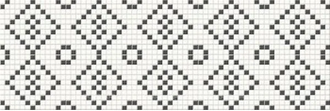 OPOCZNO Декор Black & White Mosaic 25x75 код 2811 Опочно (TDZZ1212421721)