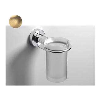 Склянка для щіток Sonia Tecnoproject Brushed Gold 79х127х122 мм, золото матове (183517)