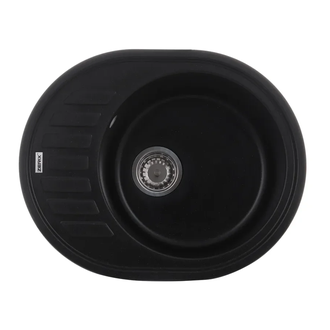 Мийка кухонна Zerix ZS-6250R-14 Чорний металік (ZX4554)