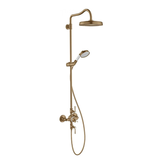 Душова система Axor Classic 240 1jet з термостатом, brushed bronze (16572140)