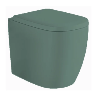 Унітаз для підлоги Nic Design Ovvio 37,4х53х42 см, Salvia матовий (003859067)