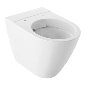 Унитаз приставной Rimfree (безободковий) Geberit Icon, универсальный выпуск (214020000) фото 1 Aquada.com.ua