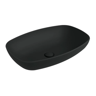 Умивальник на стільницю Flaminia Nudaslim 60 без переливу, сarbone matt (ND60A) (ND60ACAR)
