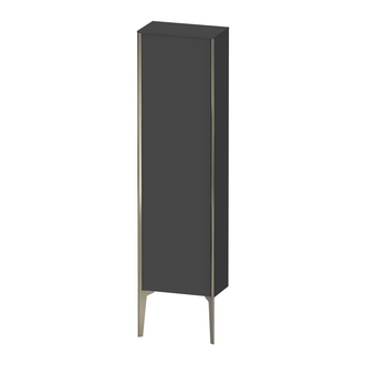 Шкафчик напольный Duravit XViu 40 x 24 х h157 см, графит матовый (XV1315LB149) фото 1 Aquada.com.ua