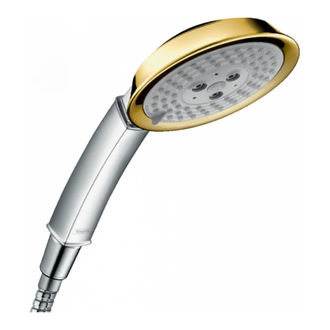 Лейка для душа Hansgrohe Raindance Classic 100 (цвет - хром), 3 вида струи (28548090) фото 1 Aquada.com.ua
