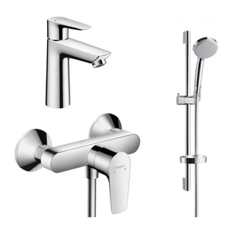 Набор смесителей для душа 3-в-1 Hansgrohe Talis E (цвет - хром) (71762773) фото 1 Aquada.com.ua