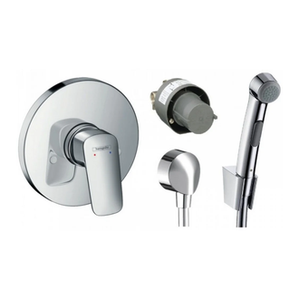 Гігієнічний душ Hansgrohe Logis з душовою лійкою, хром (3B111219)