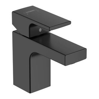 Смеситель для раковины 70 Hansgrohe Vernis Shape (цвет - чёрный матовый), без донного клапана (71567670) фото 1 Aquada.com.ua