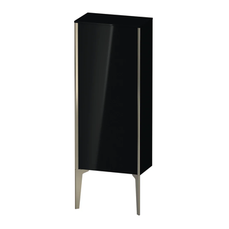 Шкафчик напольный Duravit XViu 40 x 24 х h113 см, чёрный глянцевый (XV1305LB140) фото 1 Aquada.com.ua