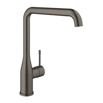 Змішувач для кухні Grohe Essence одноважільний, brushed hard graphite (30505AL0)