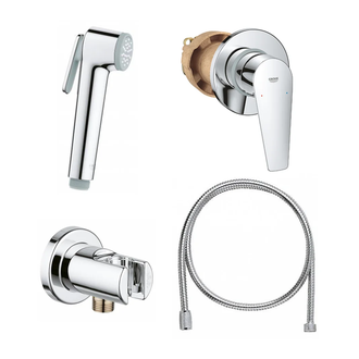 Комплект гігієнічного душа Grohe BauEdge, хром (UA28512001)