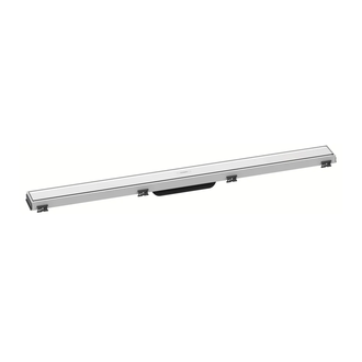 Трап для душа 90 см Hansgrohe RainDrain Match, белый (56040450) фото 1 Aquada.com.ua