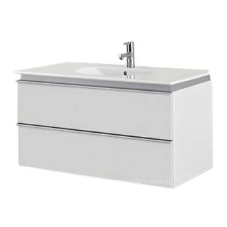 Подвесная тумба под раковину Duravit Darling New 1000х545 мм, мат. белый/сосна серебристая (DN64721831) фото 1 Aquada.com.ua