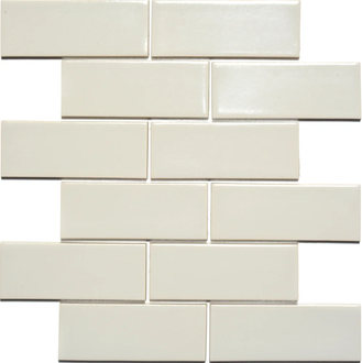 Мозаїка BRICK B 6014 Light Grey 300x300х9 Котто Кераміка