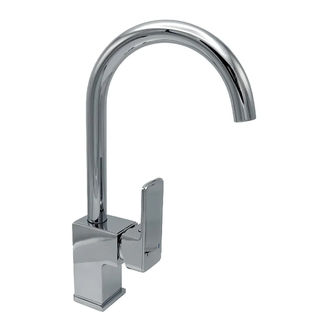 AIM DG00750 змішувач кухонний, хром (DG00750) (DG00750 chrome)