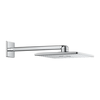 Верхній душ Grohe Rainshower 310 SmartActive Cube з душовим кронштейном, 2 режими, хром (26479000)