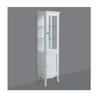 Шкаф с витриной Simas Arcade цвет белый (ARMV1) фото 1 Aquada.com.ua