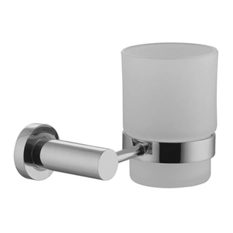 Fima Carlo Склянка з тримачем Fima Rotola скло, хром (F6003_1CR)