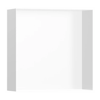 Ниша в стене с открытой рамой Hansgrohe XtraStoris Minimalistic 30 х 30 х 10 см, белый матовый (56073700) фото 1 Aquada.com.ua