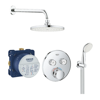 Grohe Grohtherm Smartcontrol Набор для комплектации душа с New Tempesta Cosmopolitan 200 (3461400L) фото 1 Aquada.com.ua