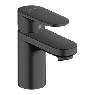Смеситель для раковины 70 Hansgrohe Vernis Blend (цвет - чёрный матовый), с донным клапаном (71550670) фото 1 Aquada.com.ua