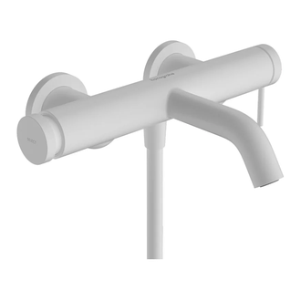 Hansgrohe Tecturis S Змішувач для ванни, білий матовий (73422700)