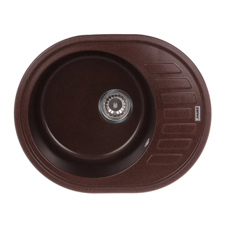 Мийка кухонна Zerix ZS-6250R-12 Коричнева (ZX4552)