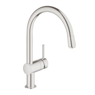 Grohe Minta кухонный смеситель, сталь (32918DC0) (32918dc0)