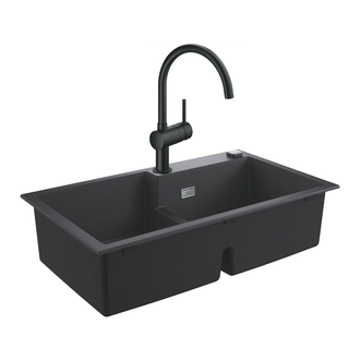Набор Grohe мойка кухонная K500 31649AP0 + смеситель Minta 32917KS0 (31649AP032917KS0)