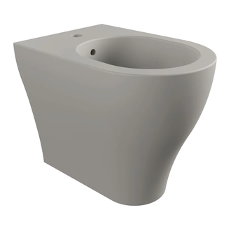 Біде для підлоги Flaminia APP 52x36 h43cm, безободкове, Cenere matt (AP217) (AP217CEN)