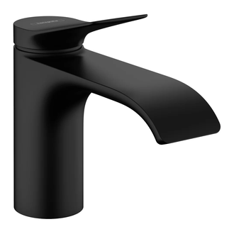 Кран для холодной воды Hansgrohe Vivenis (цвет - чёрный матовый), без донного клапана (75013670) фото 1 Aquada.com.ua