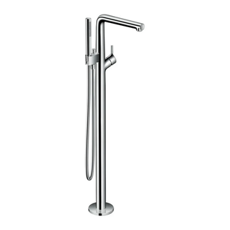Смеситель для ванны, напольный Hansgrohe Talis S (цвет - хром) (72412000) фото 1 Aquada.com.ua