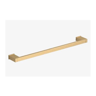 Тримач для рушників Sonia S-Cube Brushed Gold 497х24х61 мм, золото матове (182060)