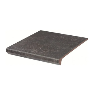 Сходинка з капіносом пряма Viano Antracite 30x33 код 1152 Ceramika Paradyz (Z---300X330-1-VIAN.ANKP)