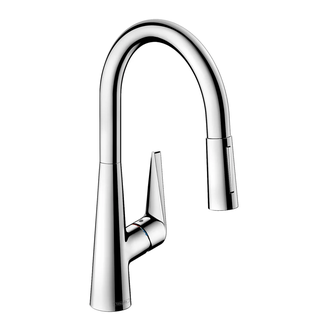 Смеситель для кухни 200, с вытяжным душем, 2jet, sBox Hansgrohe Talis M51 (цвет - хром) 73851000