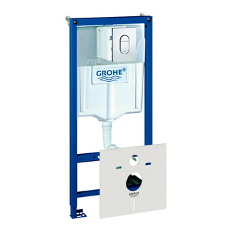 Инсталляция Grohe Rapid SL (4-в-1) комплект 38929000 (клавиша хром) фото 1 Aquada.com.ua