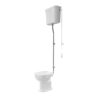 Унитаз на высокой трубе с бачком Catalano Canova Royal с сиденьем Soft Close (1VACV00+1CACV00+5KCACV00+5SSSTF00) фото 1 Aquada.com.ua