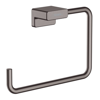 Полотенцедержатель Hansgrohe AddStoris, чёрный матовый хром (41754340) фото 1 Aquada.com.ua