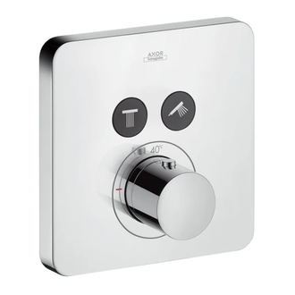 Термостат ShowerSelect S, для 2 потребителей, СМ Axor polished red gold (36707300) фото 1 Aquada.com.ua