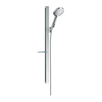 Душевой гарнитур Hansgrohe Raindance Select S (цвет - хром/белый) (27648400) фото 1 Aquada.com.ua