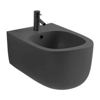 Nic-Design Nic Design Ovvio Біде підвісне, Antracite матовий (004434013)